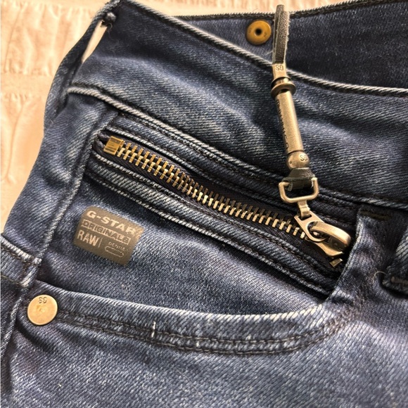 G-Star Raw Classic Blue Women's Jeans Skinny - Picture 2 of 9